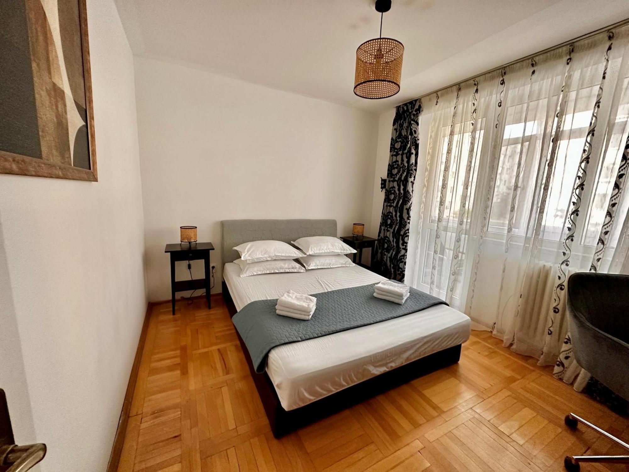 Spacious Zen, Smart Tv, Fully Equipped Kitchen, 70 Mp, Tichete De Vacanta, Late Check-Out Available Bukarest Exterior foto